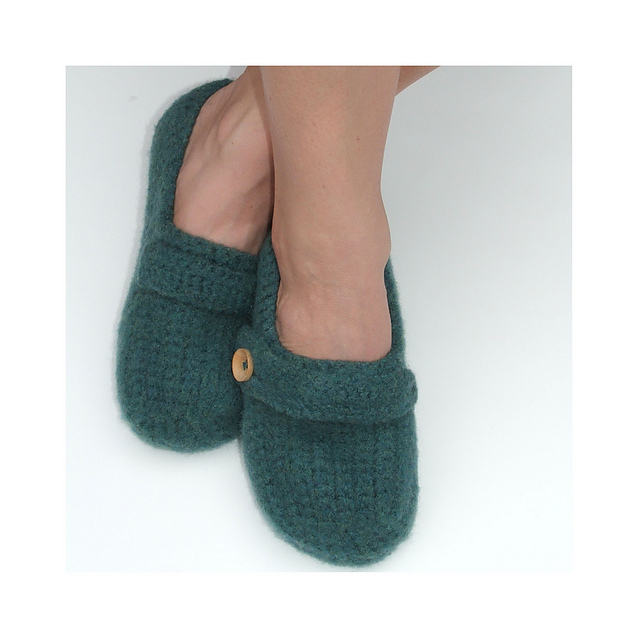 Felted Ladies Slip-ons