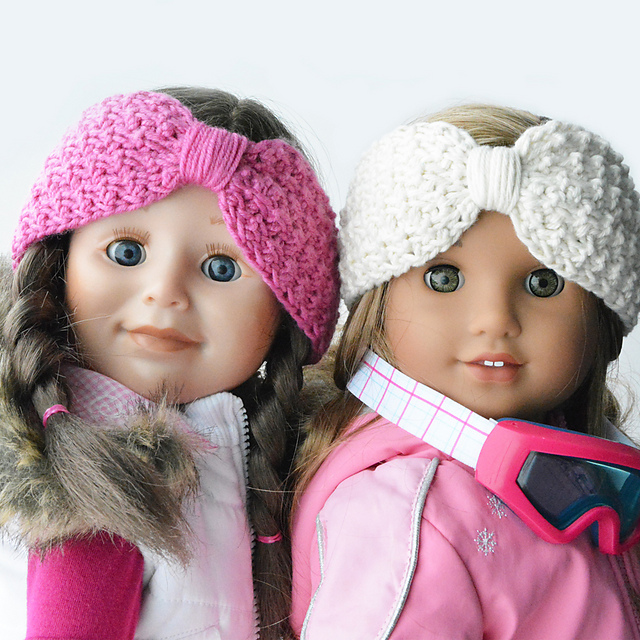 Knotted Headband for 18" Dolls