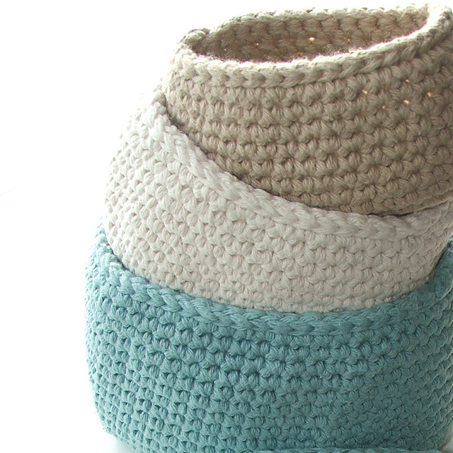 Oval Cotton Storage Bins