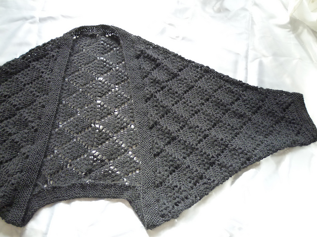 玉編みのリブウォーマー Bobble rib warmer