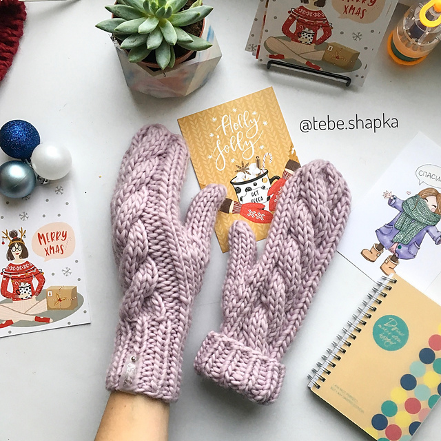 Marsala mittens