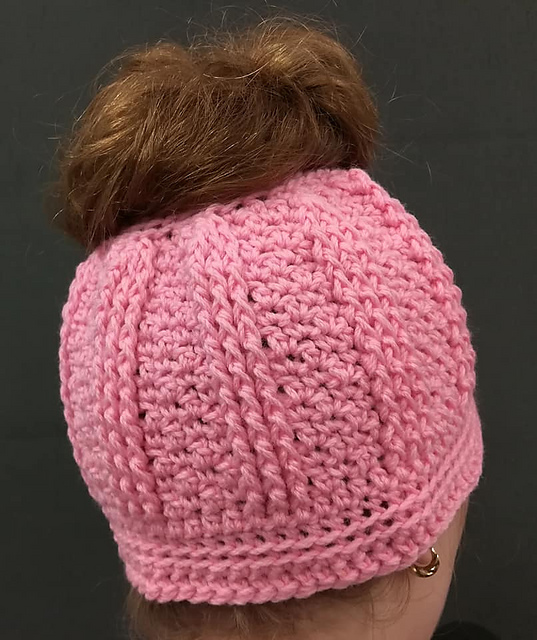 Pebbles And Posts Messy Bun Hat