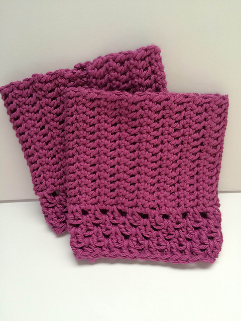 Crochet Boot Cuffs