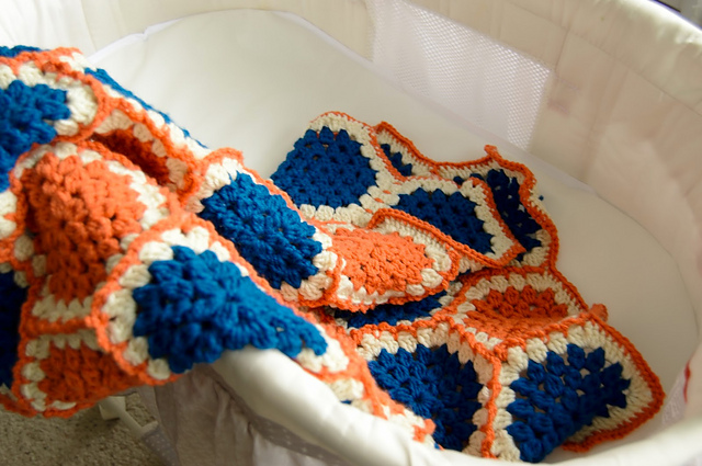 Hexagon Baby Blanket