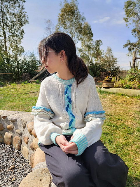 Sweater Aqua