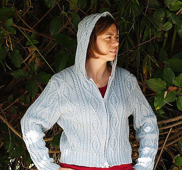 Cable Hooded Jacket