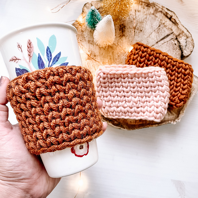 Chunky Coffee Cozy