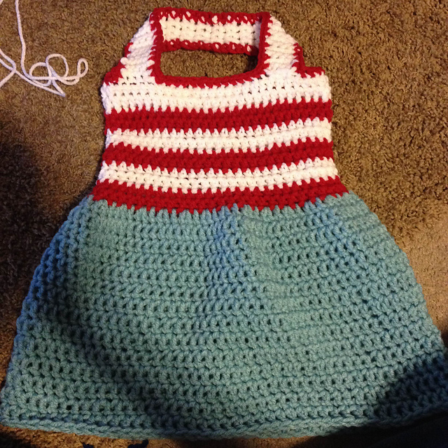 Halter Fourth of July Dress