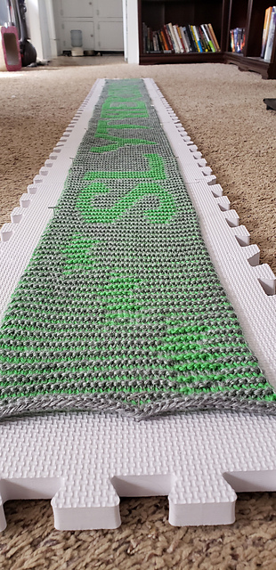 Slytherin illusion scarf