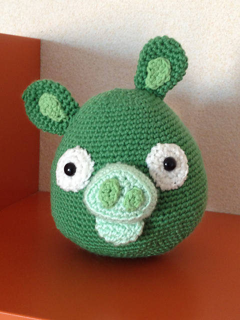 Green Pig: one of the bad boys from Angry Birds
