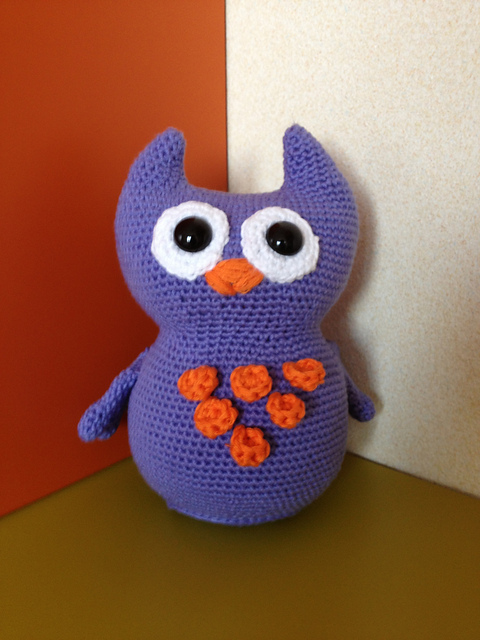 Purple owl