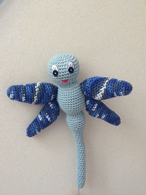 Lula the blue dragonfly
