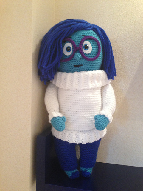 I'm a happy Sadness doll