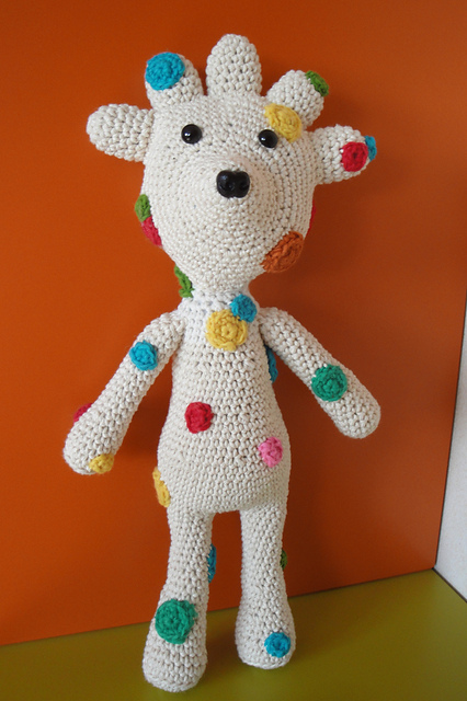 Polka dot funky bear