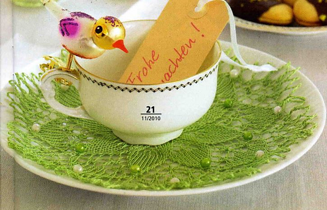 # 21 Grünes Deckchen