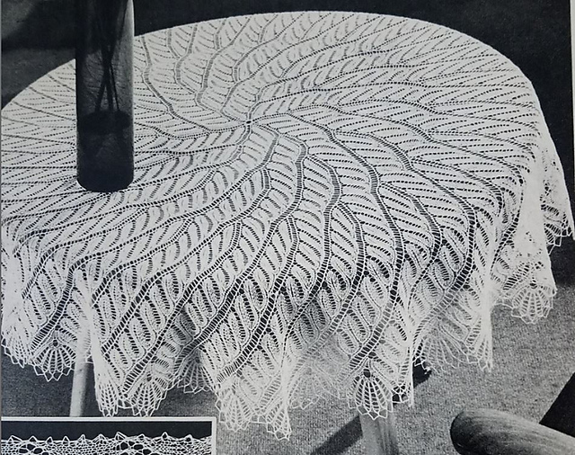 Kunststrickdecke 1061/24