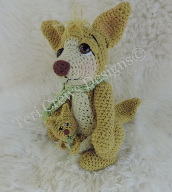 Simply Cute Kangaroo
