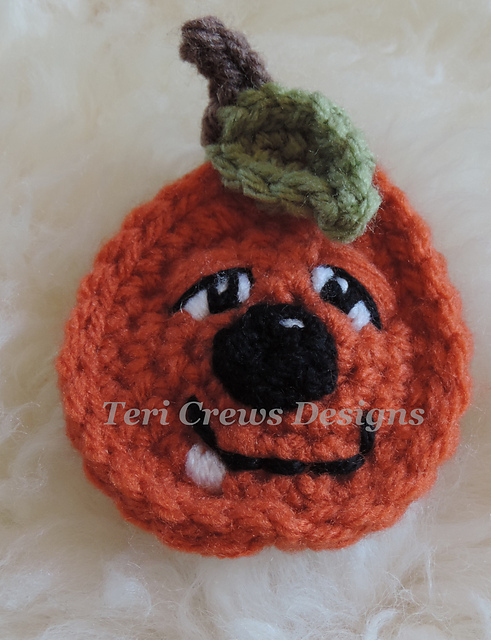 Cute Pumpkin Applique