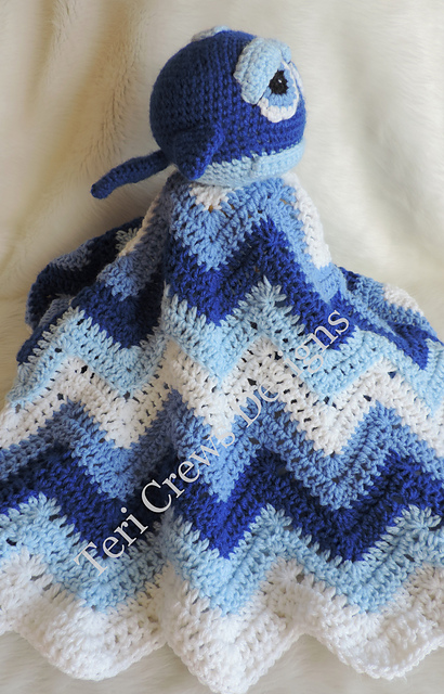 Whale Huggy Blanket