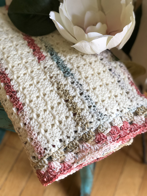 Cobblestone Walk Baby Blanket