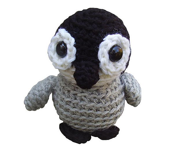 Amigurumi Nasser the Baby Penguin