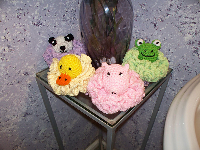Critter Bath Sponges