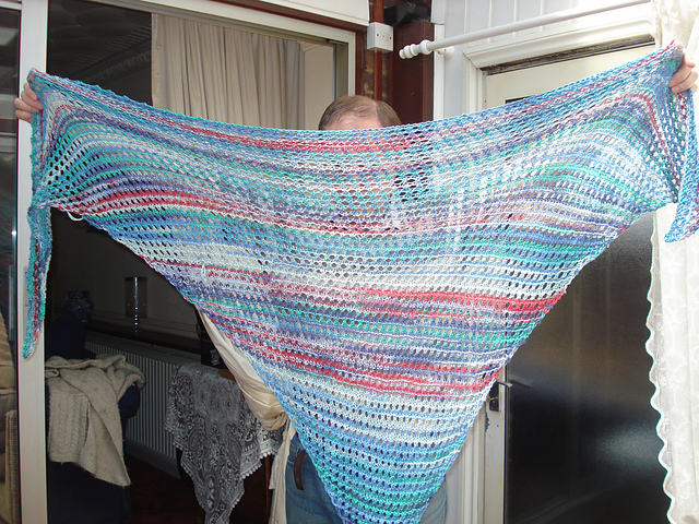 Mirage Lace shawl
