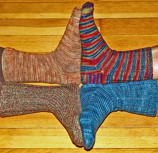 The Sock Exchange - Basic Socks in 4 Gauges