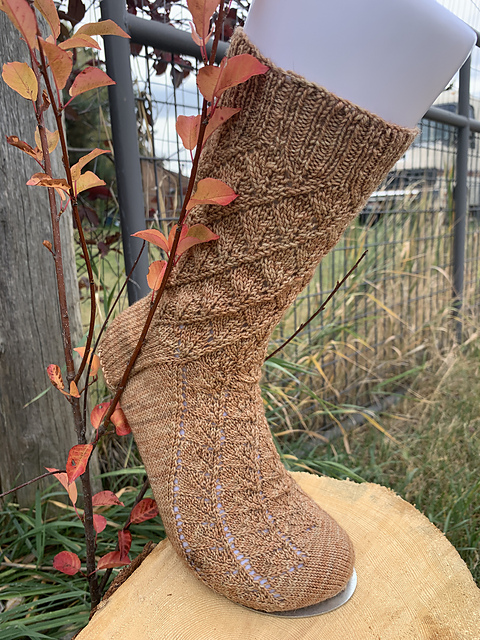 Falling Leaves Socks