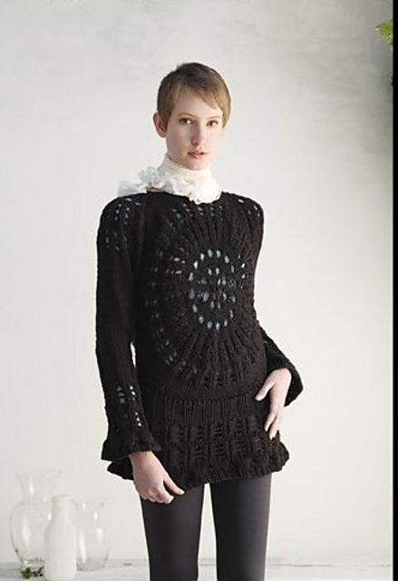 sunray medallion tunic