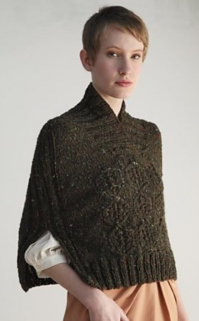 shetland twins capelet