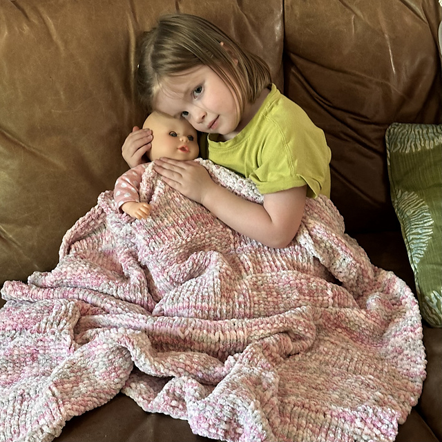 Basket of Dreams Baby Blanket