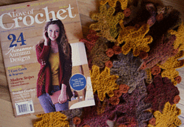 Autumn Leaves Scarf