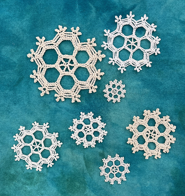 Honeycomb Snowflakes