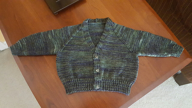 Design 14 - Raglan Cardigan