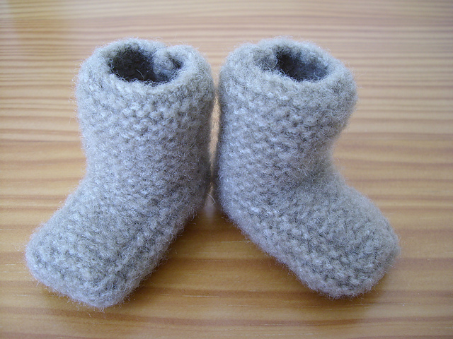 Chaussons en un seul morceau