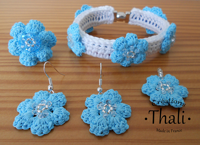 Bracelet myosotis