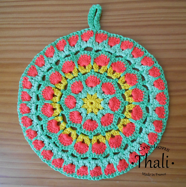 Mandala African flower 1