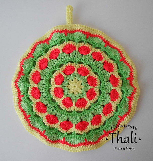 Mandala African flower 2