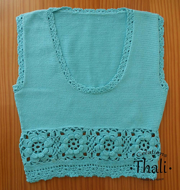 Débardeur turquoise