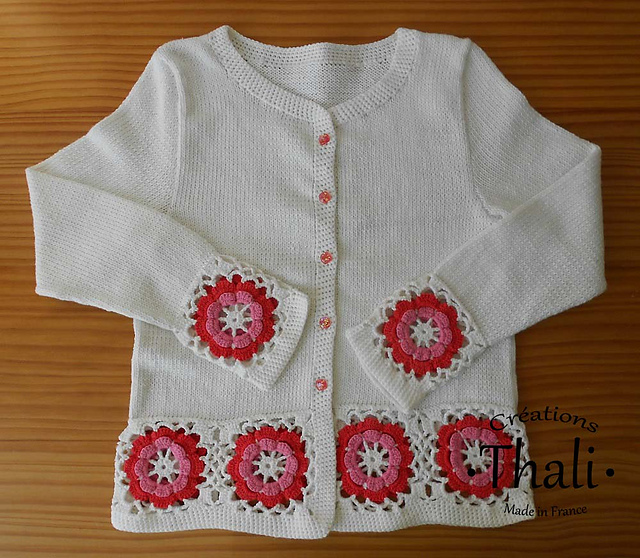Gilet Coquelicot
