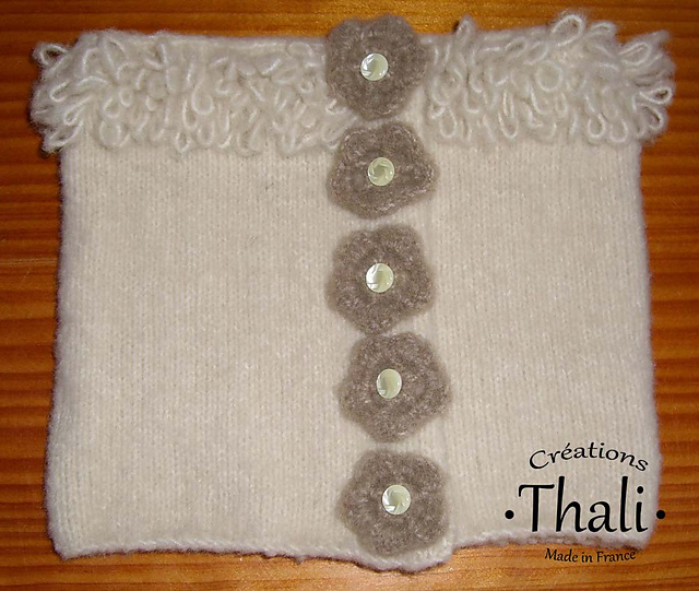 Snood fleurs