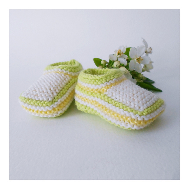 Chaussons courts tricolore