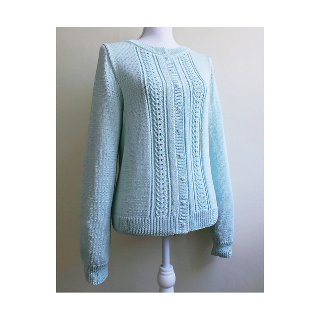 Gilet fleurs de coton