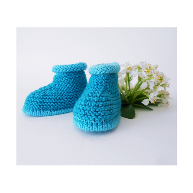 Chaussons turquoise