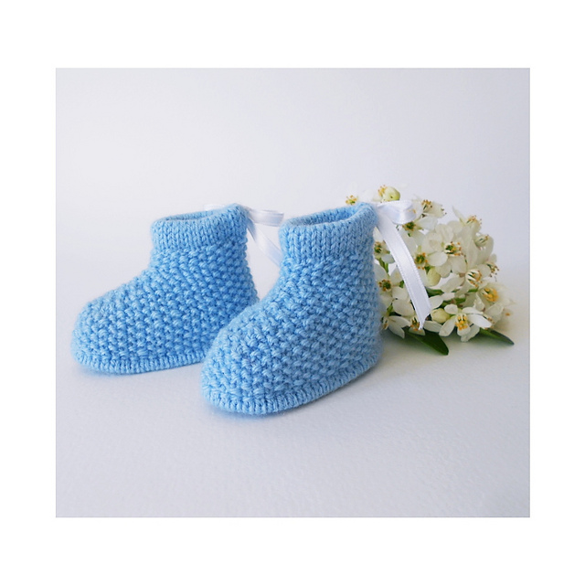 Bottines au point de riz