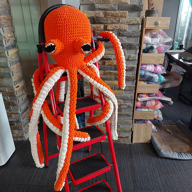 Adorable Giant Octopus