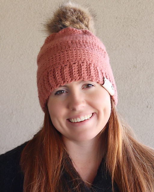 Crochet Linked Stitch Hat
