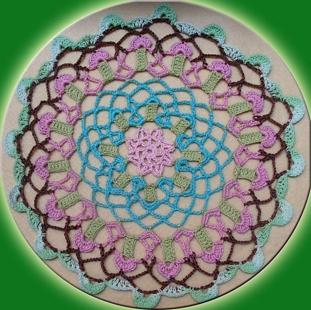 Tropical Island Doily