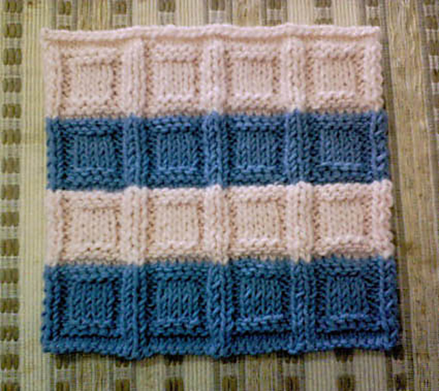 Squares Dishcloth